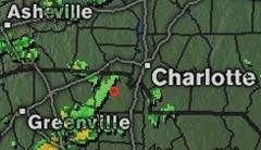 Hilton Pond weather map 2001